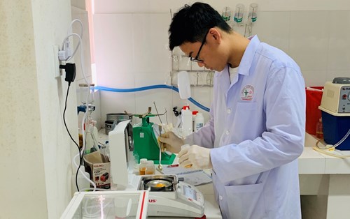 Khoa Dược đăng ký 2 báo cáo trong Hội nghị sinh viên nghiên cứu khoa học cấp trường năm học 2020-2021