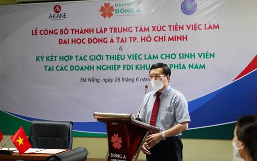 Thành lập Trung tâm xúc tiến việc làm và hợp tác tạo việc làm cho sinh viên tại các doanh nghiệp FDI khu vực phía Nam 