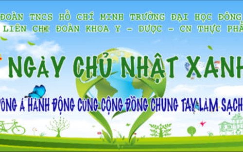 LCĐ Y-Dược-CNTP hành động cùng cộng đồng chung tay làm sạch môi trường sống
