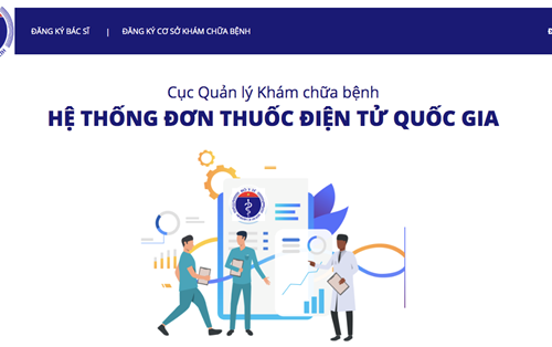 Ứng dụng công nghệ thông tin trong kê đơn và Quản lý đơn thuốc điện tử