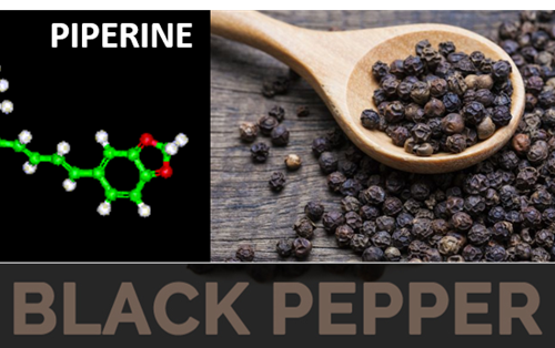 Tính chất hóa học và tác dụng dược lý của piperine trong hạt tiêu đen